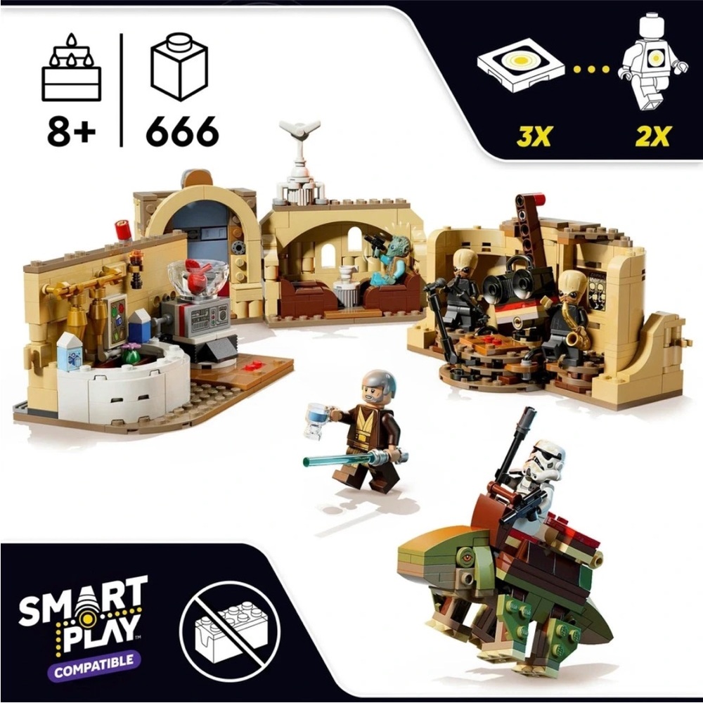 LEGO Star Wars Mos Eisley Cantina Building Kit 75425 666Pcs 8+ NIB Sealed - Picture 7 of 15